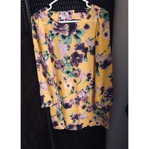 HONEY PUNCH Floral Dress 🍯